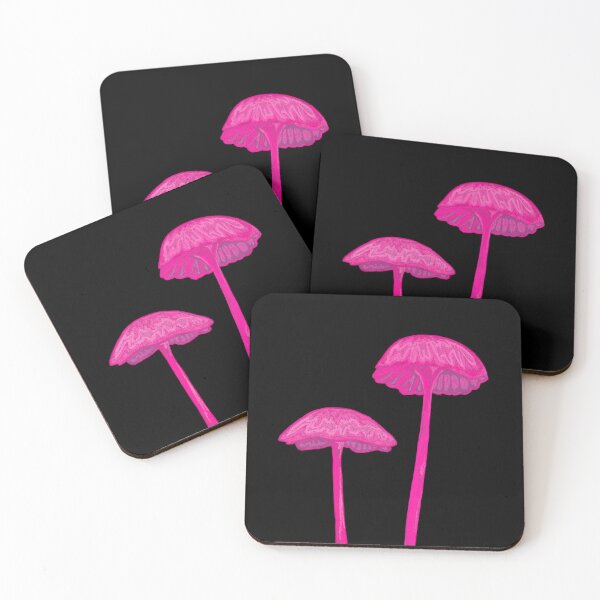 Item preview, Pink Mushroom Couplet designed and sold by notastranger.