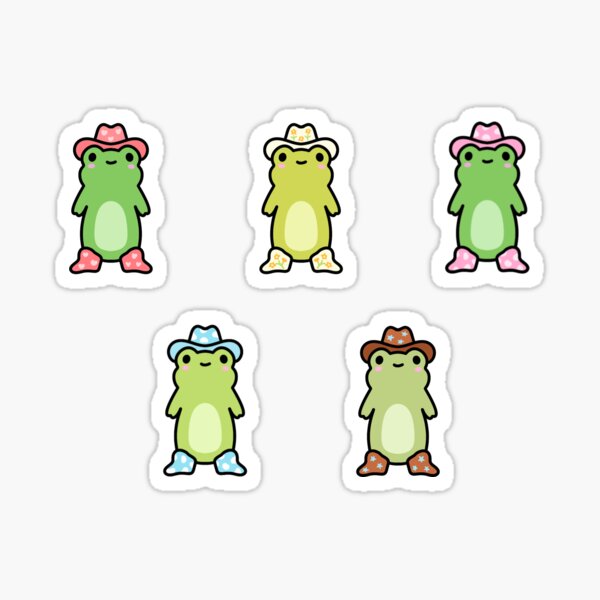 Item preview, Cowgirl frog pack designed and sold by Daniel .st.