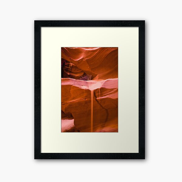 Antelope Canyon 5 Framed Art Print