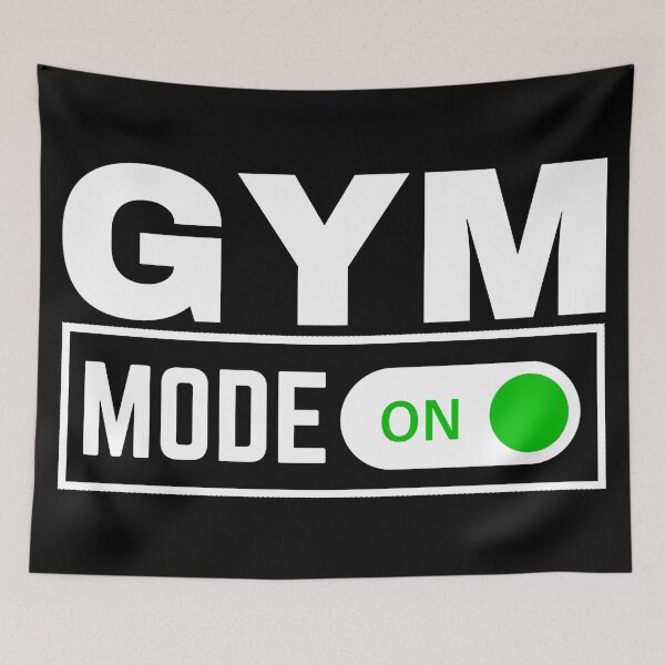 Item preview, Gym Mode On designed and sold by Teetreasure2.