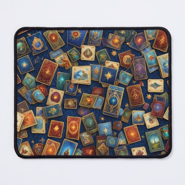 Item preview, Oracle cards on blue velvet designed and sold by BlissMarket.