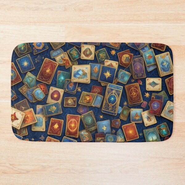 Item preview, Oracle cards on blue velvet designed and sold by BlissMarket.