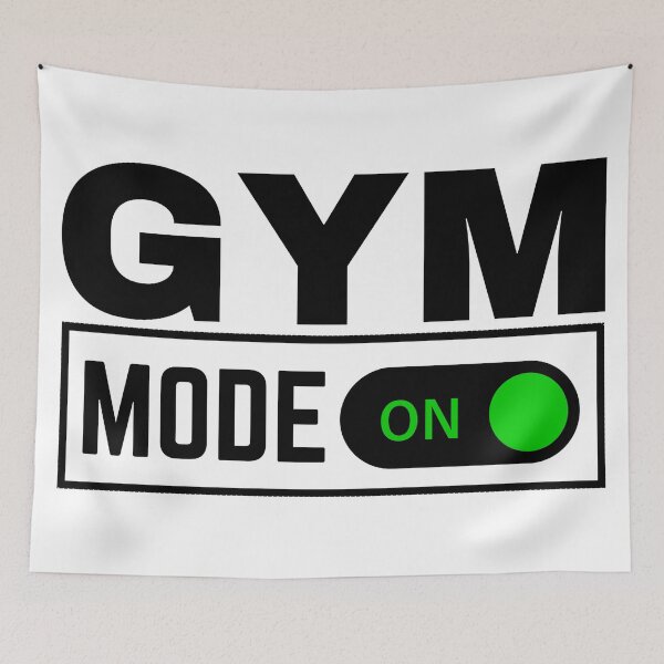 Item preview, Gym Mode On designed and sold by Teetreasure2.