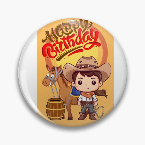 Item preview, Happy Birthday Cowboy designed and sold by DalysDesigns.