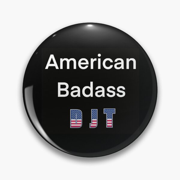 Item preview,  American badass sticker designed and sold by Yuchi1.