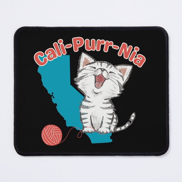 Item preview, Cute Cat California Funny designed and sold by Life Is Beautiful.