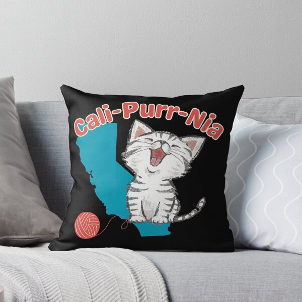 Item preview, Cute Cat California Funny designed and sold by Life Is Beautiful.
