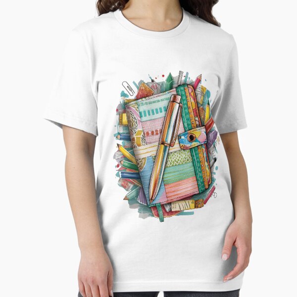 Vista previa del artículo con la obra «Diseño de camiseta de creatividad de diario. », diseñado y vendido por Shorazu.