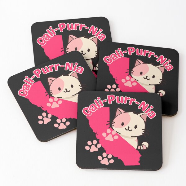 Item preview, Cali-purr-nia Cat Moms Cute designed and sold by Life Is Beautiful.