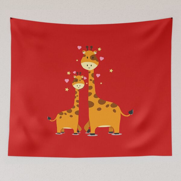Item preview, Colour Palette | Giraffe Family Love designed and sold by TheKangiri.