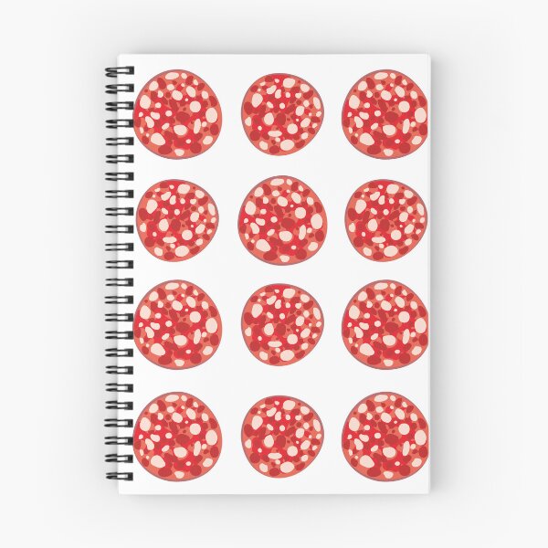 Item preview, Sliced ​​salami pattern designed and sold by Art-of-Rory.