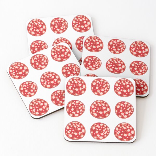 Item preview, Sliced ​​salami pattern designed and sold by Art-of-Rory.