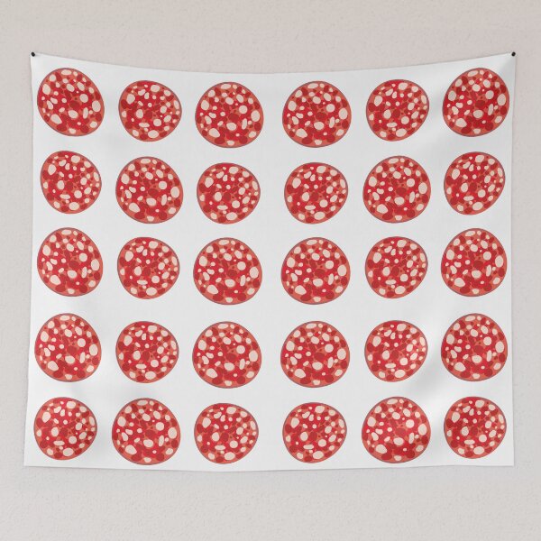 Item preview, Sliced ​​salami pattern designed and sold by Art-of-Rory.
