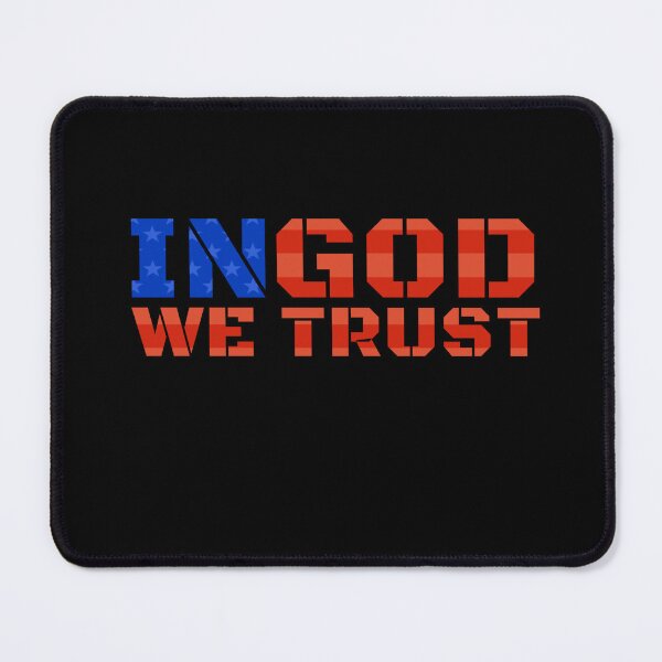 Item preview, In God We Trust USA Flag Black Ops Military Font designed and sold by Neeshki.