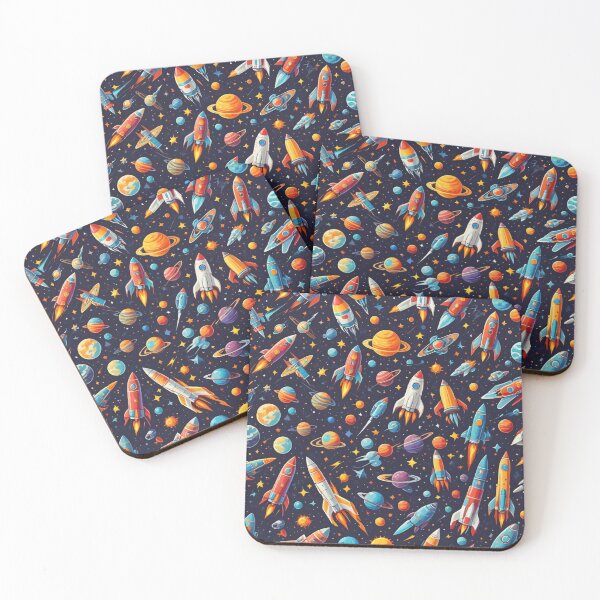 Item preview, space and rockets designed and sold by BlissMarket.