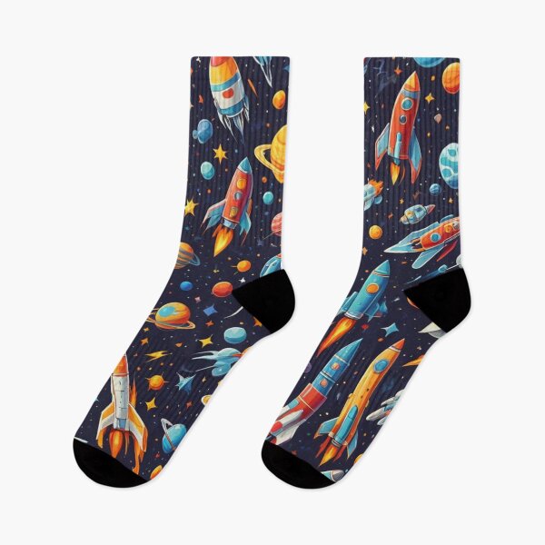 Item preview, space and rockets designed and sold by BlissMarket.