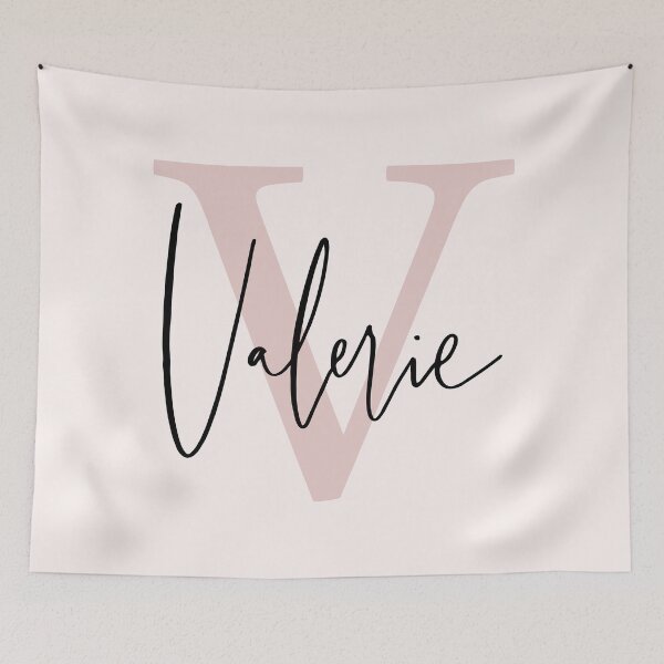 Item preview, Valerie - Custom name on black cursive font  designed and sold by To the Lua.