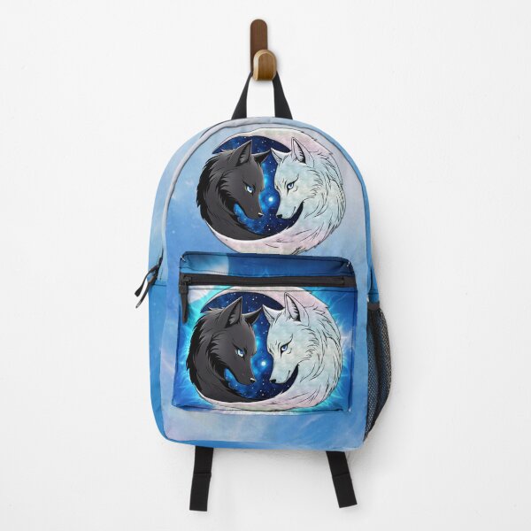 Item preview, Two majestic wolf heads designed and sold by nicky2342.