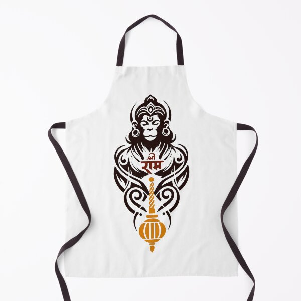 Item preview, Bajrangbali - Lord Hanuman Graphic T-shirt designed and sold by Scorpio Tees.