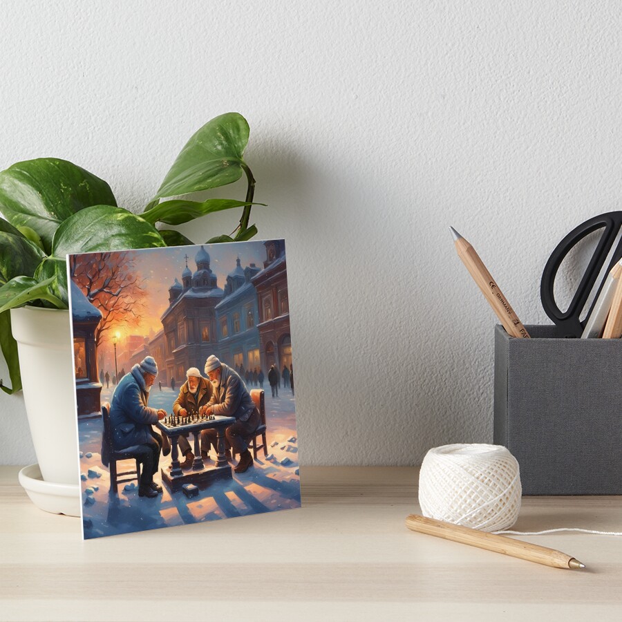 Item preview, Art Board Print designed and sold by LenCarol.