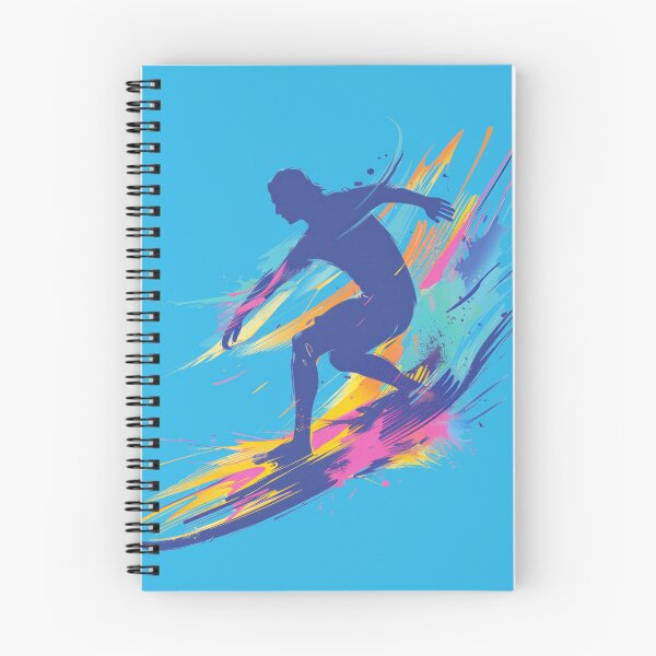 Item preview, Surfing Splatter Graphic designed and sold by hookline.