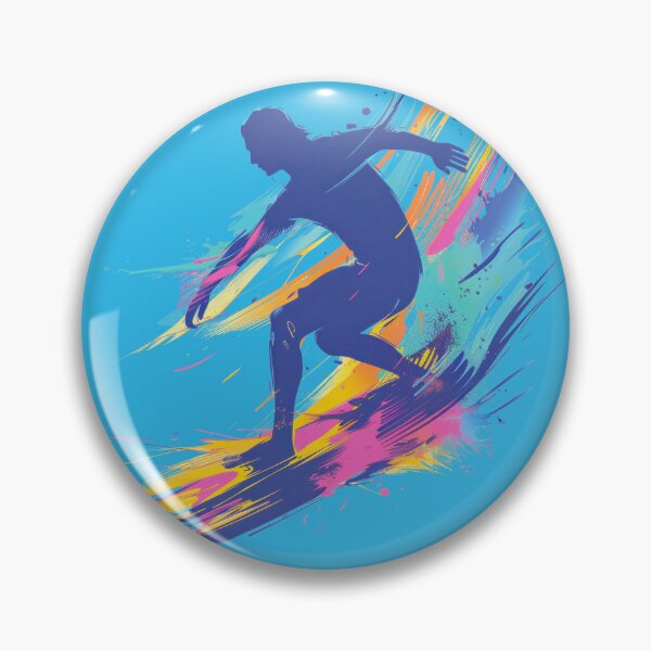 Item preview, Surfing Splatter Graphic designed and sold by hookline.