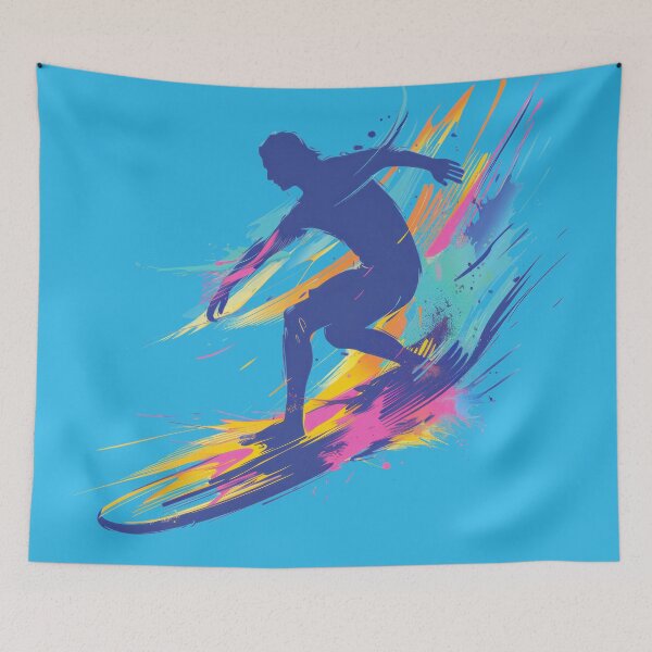 Item preview, Surfing Splatter Graphic designed and sold by hookline.
