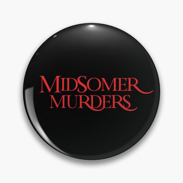 Item preview, Midsomer Logo Red (on Black) designed and sold by PawsitiveMum3.