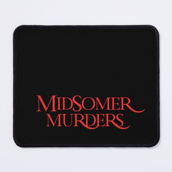 Item preview, Midsomer Logo Red (on Black) designed and sold by PawsitiveMum3.