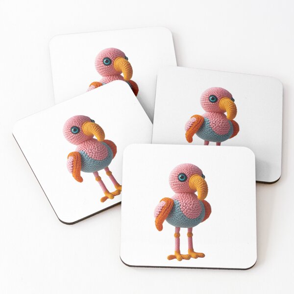 Item preview, "Fluffy Flamingo Fun" designed and sold by JAMESAMORN.