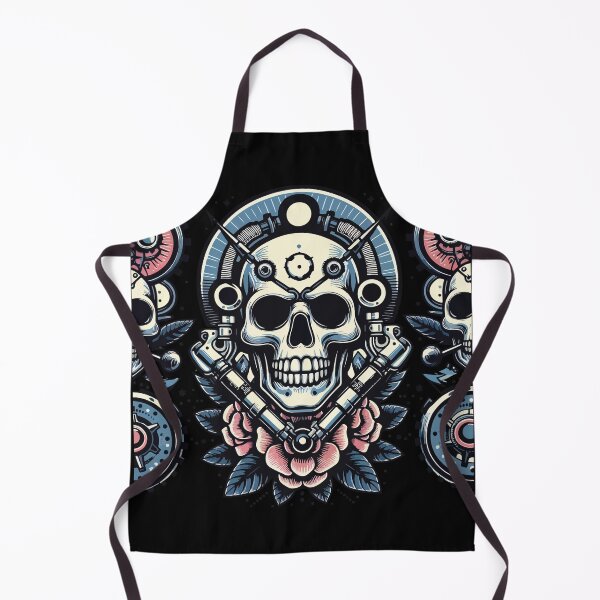 Item preview, Industrial skull designed and sold by SkullNest.