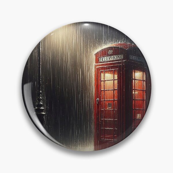 Item preview, Vintage Telephone Booth designed and sold by Thedigital91.