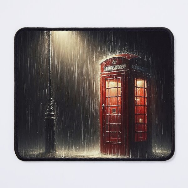 Item preview, Vintage Telephone Booth designed and sold by Thedigital91.
