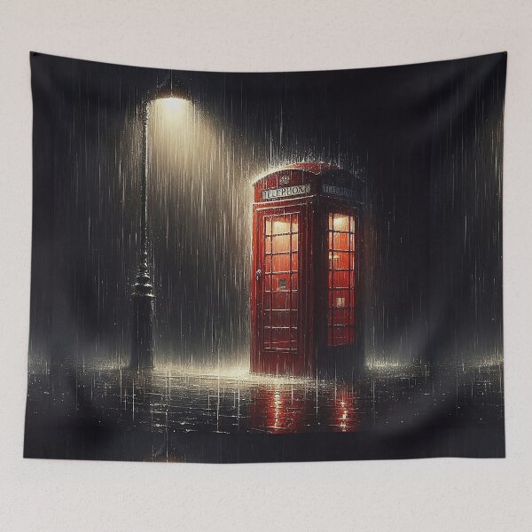 Item preview, Vintage Telephone Booth designed and sold by Thedigital91.