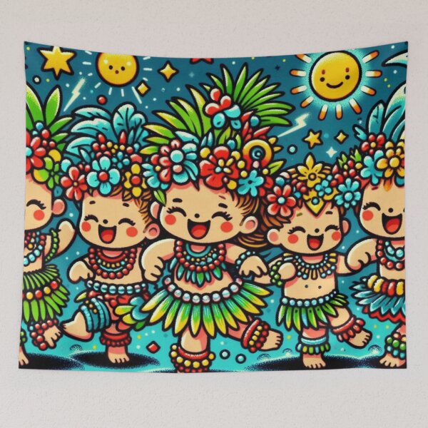 Item preview, Enchanting Hula Kids - 037 designed and sold by sagaofsilence.