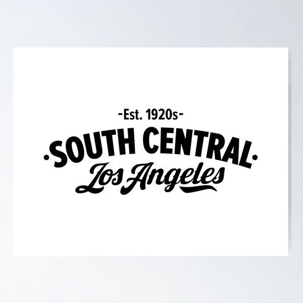 Item preview, South Central, Heart of Urban Culture - Los Angeles designed and sold by Boogosh.
