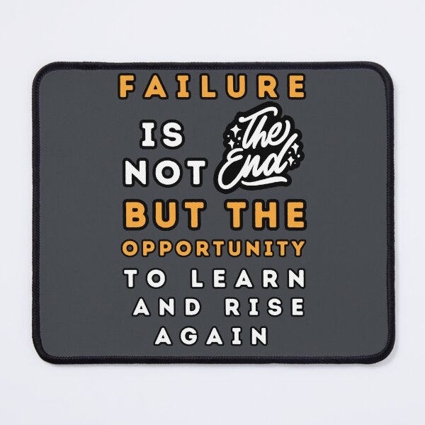 Item preview, Failure is not the end, but the opportunity to learn and rise again.	 designed and sold by AlbastakiArts.