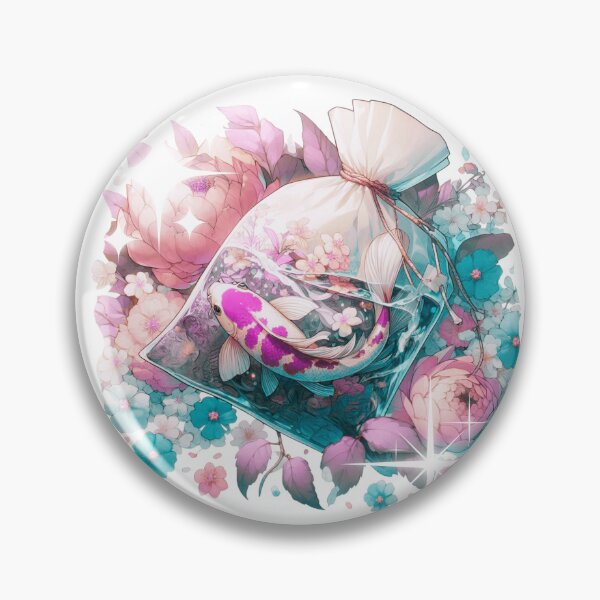Item preview, Ethereal Koi Tea Bag designed and sold by Cariselle CozyCorner.
