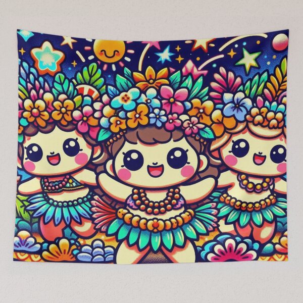 Item preview, Enchanting Hula Kids - 038 designed and sold by sagaofsilence.