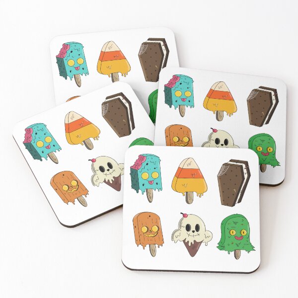 Item preview, Summerween Popsicles Sticker Pack  designed and sold by PedalPress.