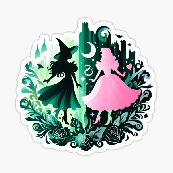 Item preview, Elphaba & Glinda Wicked the Musical designed and sold by NerdiPop.