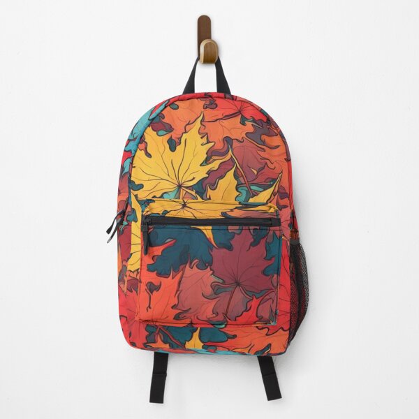 Item preview, Abstract Colorful Japanese Maple Pattern designed and sold by calibrit.