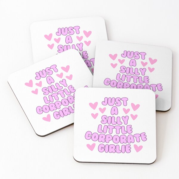 Item preview, Just a silly little corporate girlie, Funny Corporate Office Gift for Her, Humorous Work Plaque, Coworker Gift, Home Office Decor designed and sold by EventHorizonHub.