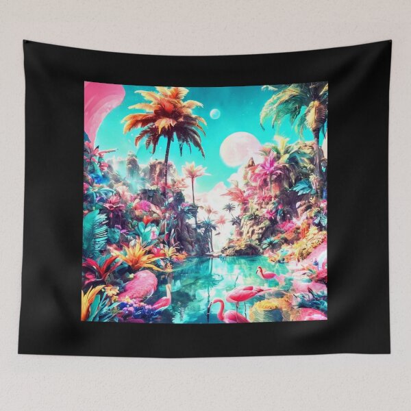 Item preview, Flamingo Lagoon designed and sold by Kingcls.