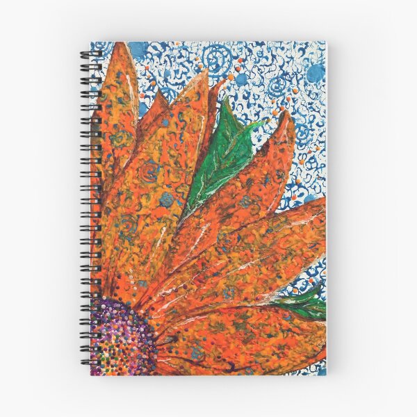 Item preview, Whimsical orange daisy designed and sold by Art by Leanne P / Leanne Poellinger.