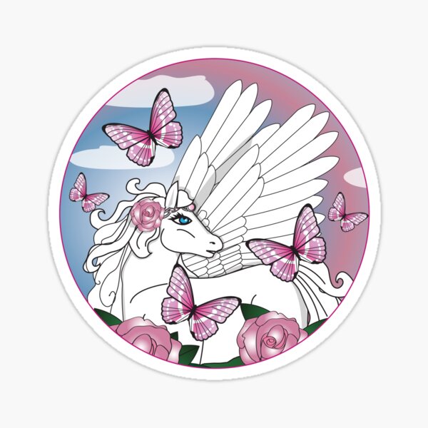 Pegasus Garden Sticker