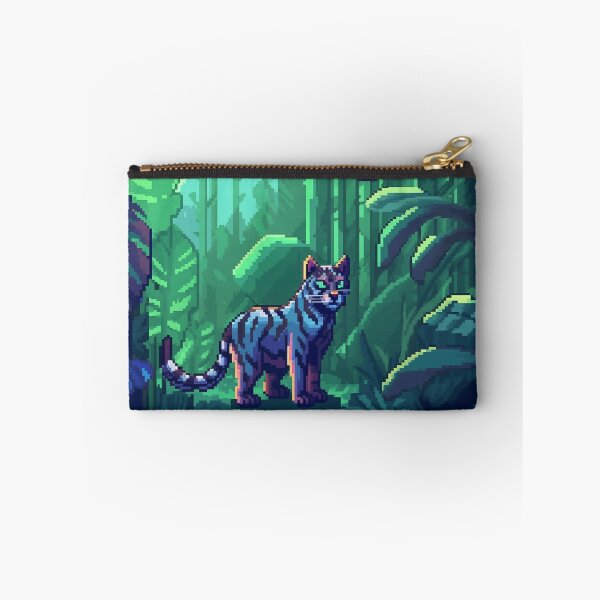 Item preview, Pixel art tiger designed and sold by SorryCatPlay.