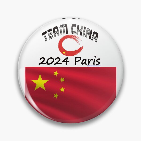Item preview, Smiling China 2024 Paris for Games of Olymp designed and sold by cabevo.