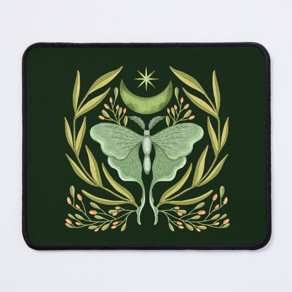 Item preview, Earthy color luna moth designed and sold by pinkyfish1010.