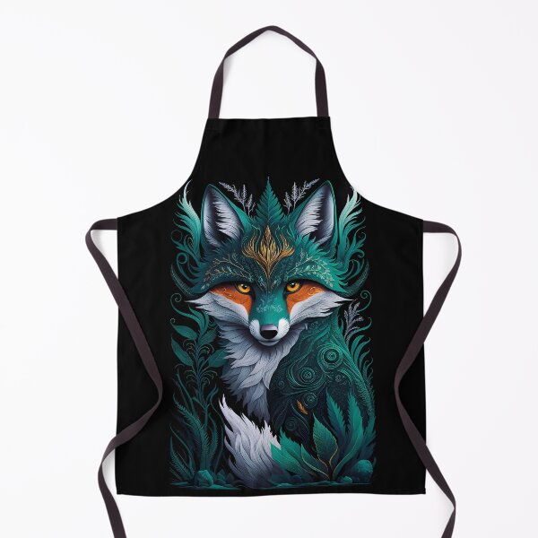 Artikelvorschau, Mystischer Fuchs entworfen und verkauft von Funny Vintage Stickers And T-Shirts.